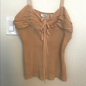 Vintage Christian Dior Silk Tank Top